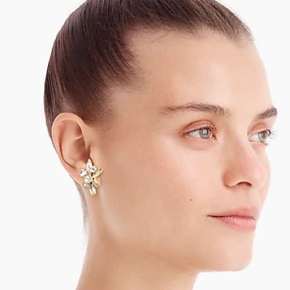 J. Crew Bristol Wild Flower Earrings - Picture 3 of 7